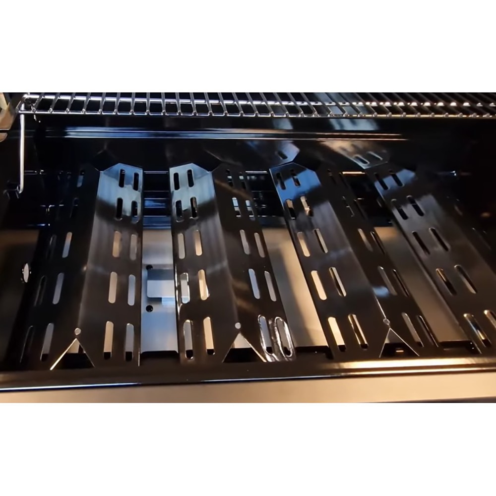 Gratar pe gaz LANDMANN Cool Black 15273 4.1 Maxx, 4 + 1 arzatoare, 4 role, negru