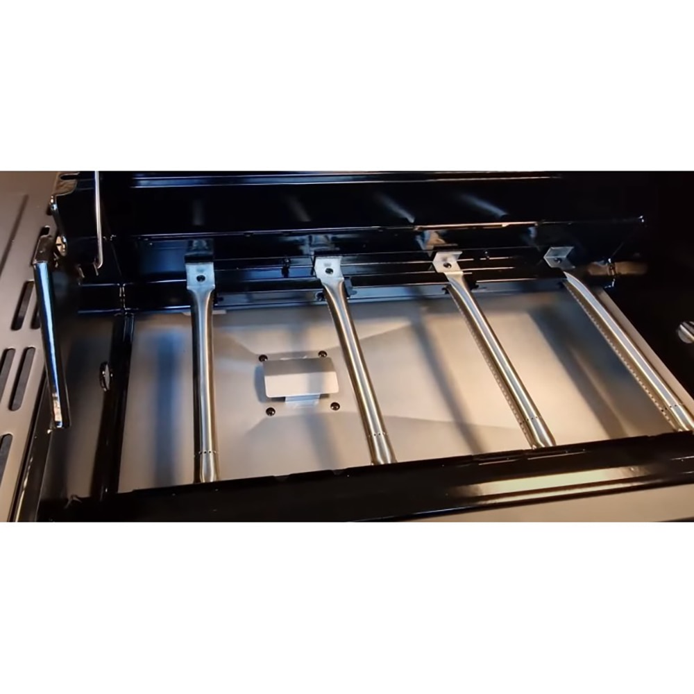 Gratar pe gaz LANDMANN Cool Black 15273 4.1 Maxx, 4 + 1 arzatoare, 4 role, negru