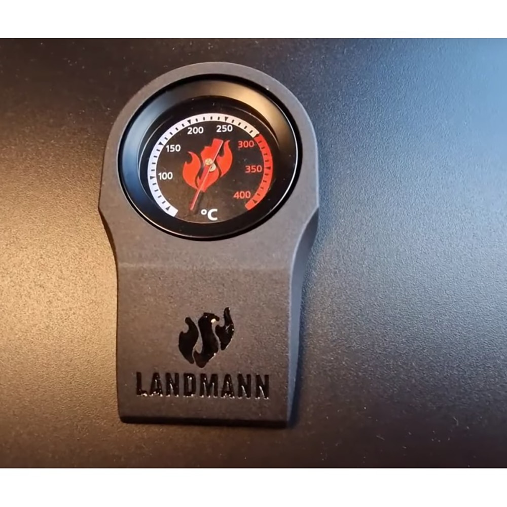 Gratar pe gaz LANDMANN Cool Black 15273 4.1 Maxx, 4 + 1 arzatoare, 4 role, negru