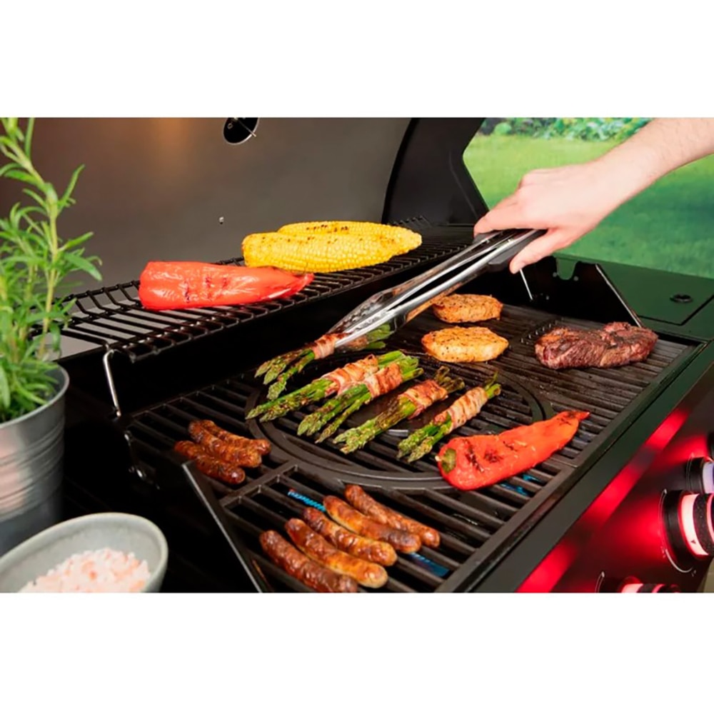 Gratar pe gaz LANDMANN Cool Black 15273 4.1 Maxx, 4 + 1 arzatoare, 4 role, negru