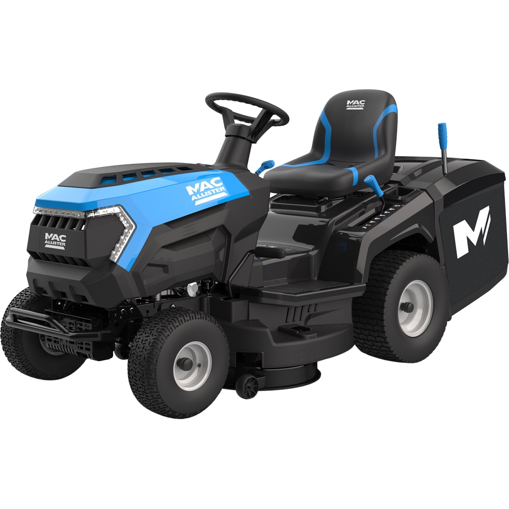 Tractor de tuns iarba MAC ALLISTER, 432 CC, 98 cm, 7 trepte, cos 280 l, negru-albastru