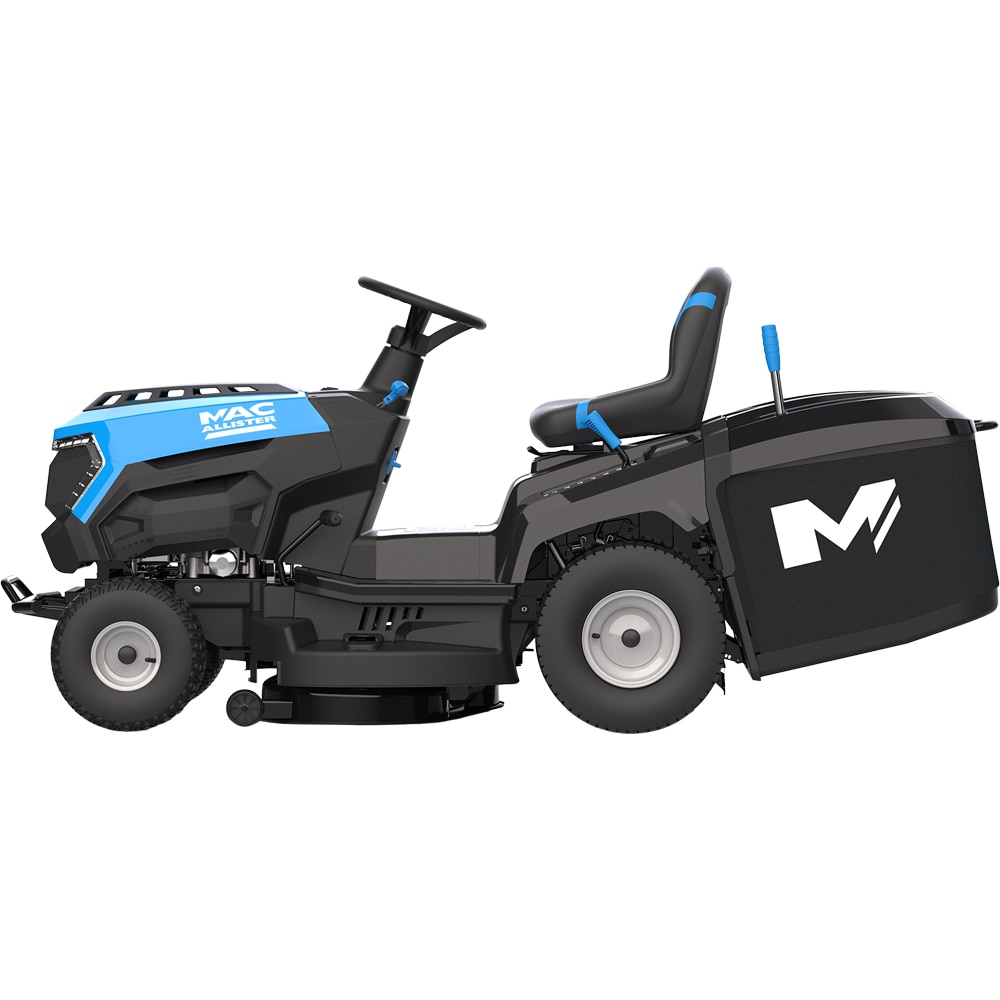 Tractor de tuns iarba MAC ALLISTER, 432 CC, 98 cm, 7 trepte, cos 280 l, negru-albastru
