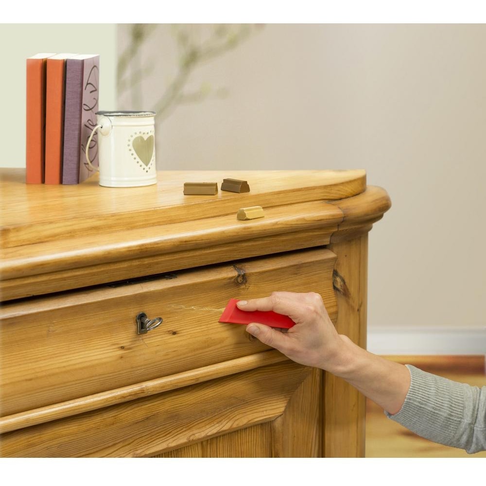 Kit EDDING 8901, ceara pentru retus mobila, maro