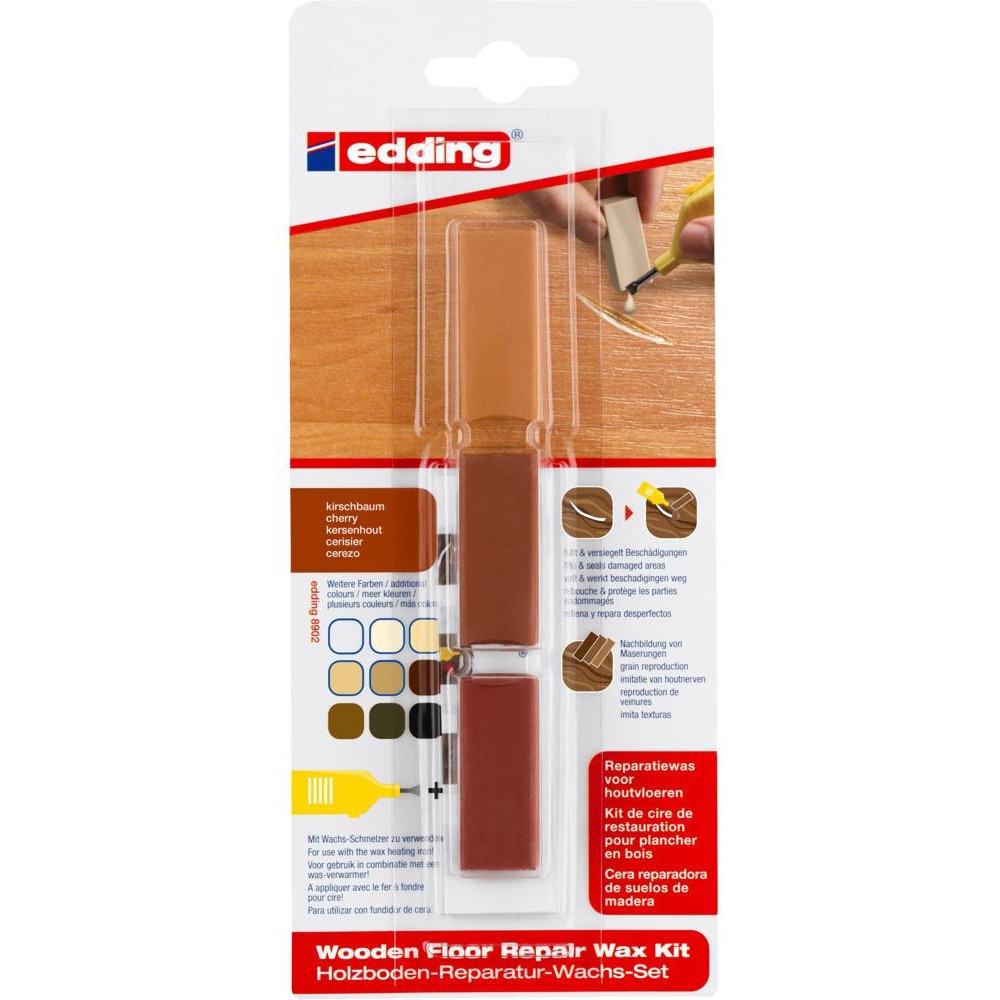 Kit EDDING 8902, ceara pentru reparatii pardoseala, cires