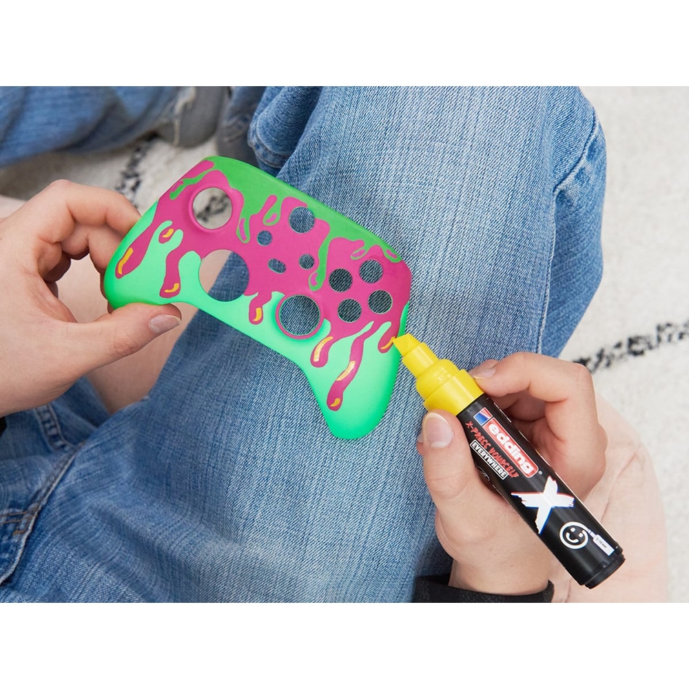 Set markere EDDING 6900 X-Press Yourself, 2-10 mm, multicolor, 3 bucati