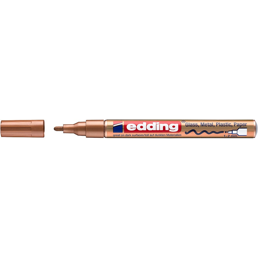 Marker cu vopsea EDDING 751, 1-2 mm, cupru