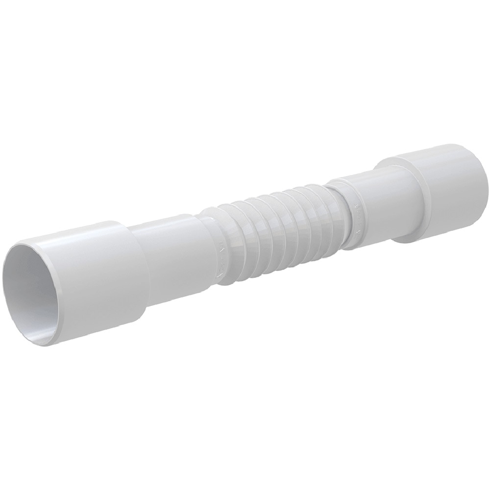 Teava flexibila 40/50 x 50/40 mm, polipropilena, alb