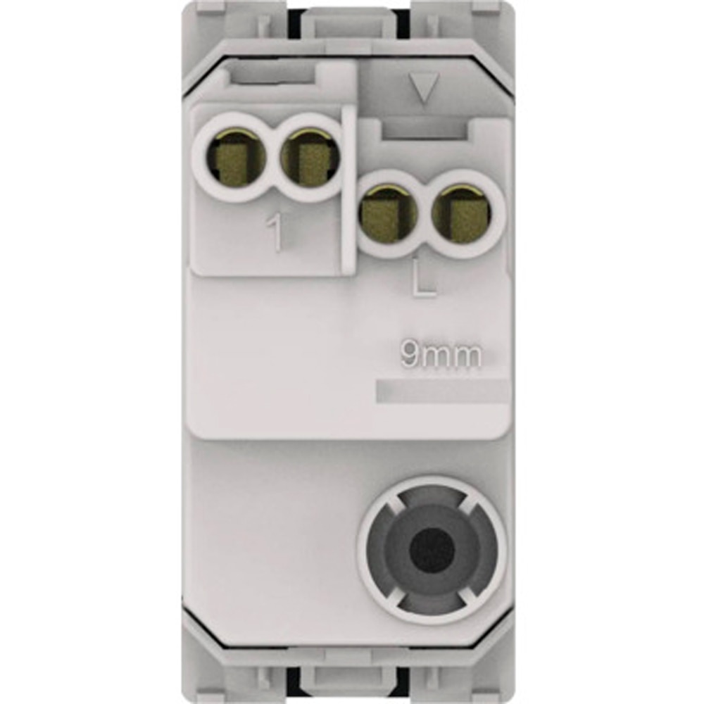 Intrerupator cu revenire HIMEL, incastrat, 10A, 1 modul, negru