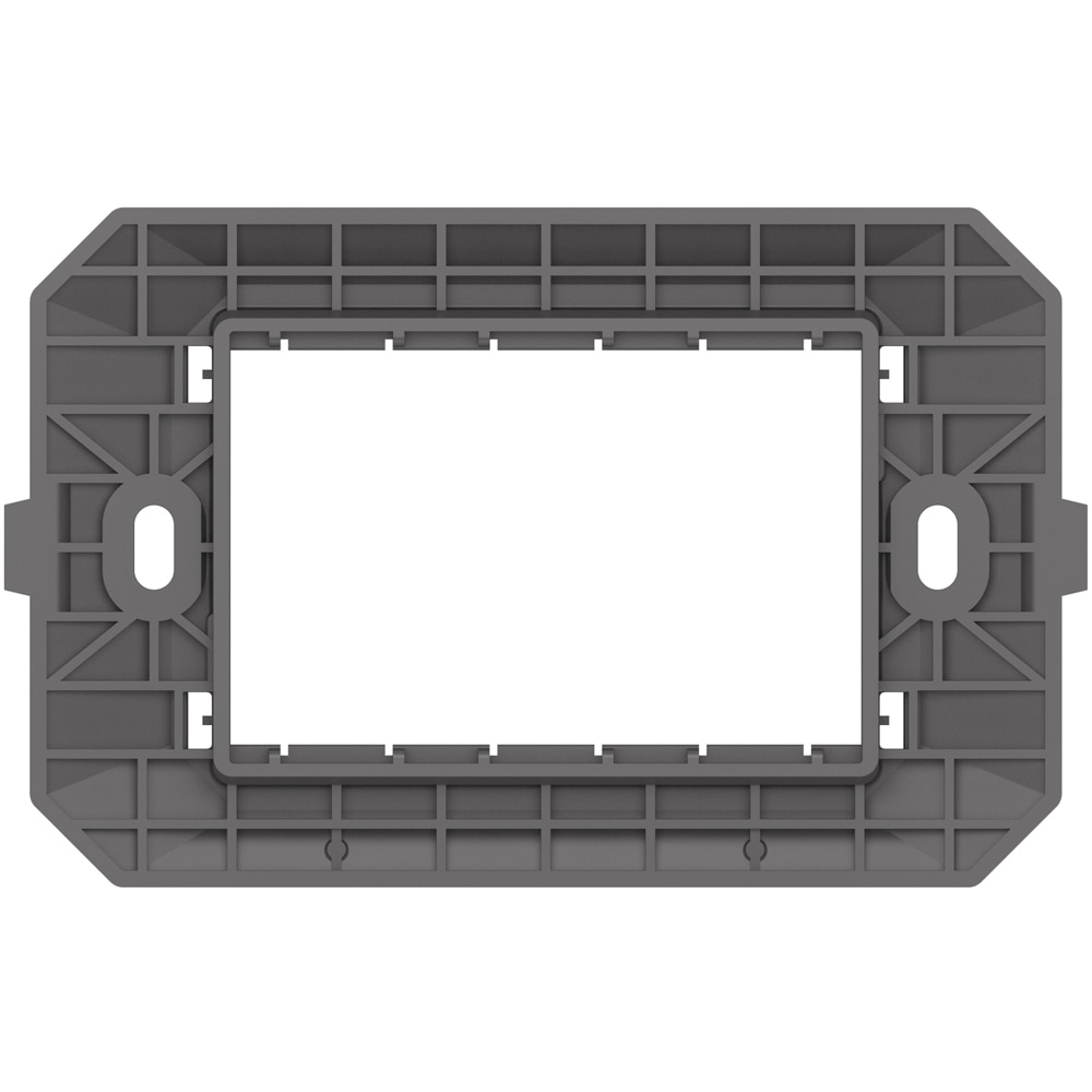 Suport fixare HIMEL Flexo, 3 module, 118 x 10 x 72.5mm, negru
