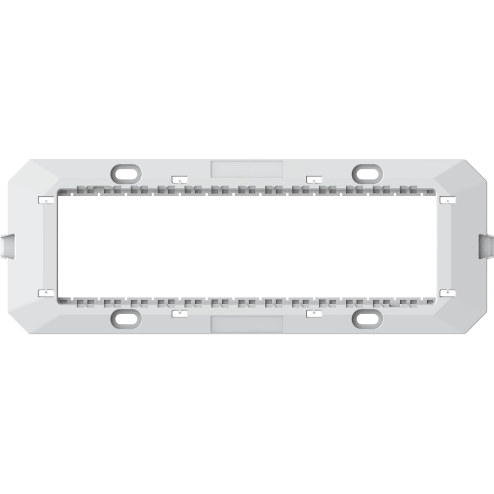 Suport fixare HIMEL Flexo, 7 module, 204.7 x 10 x 72.5mm, alb