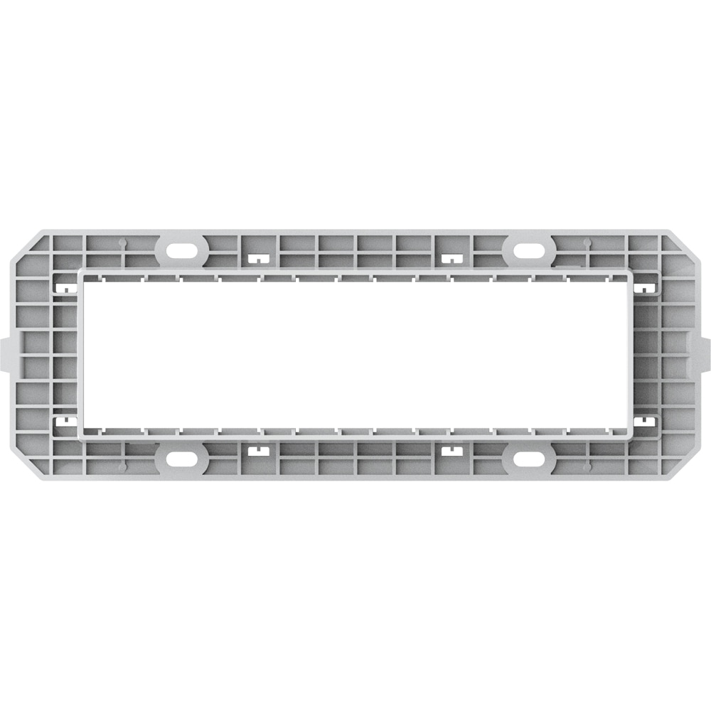 Suport fixare HIMEL Flexo, 7 module, 204.7 x 10 x 72.5mm, alb