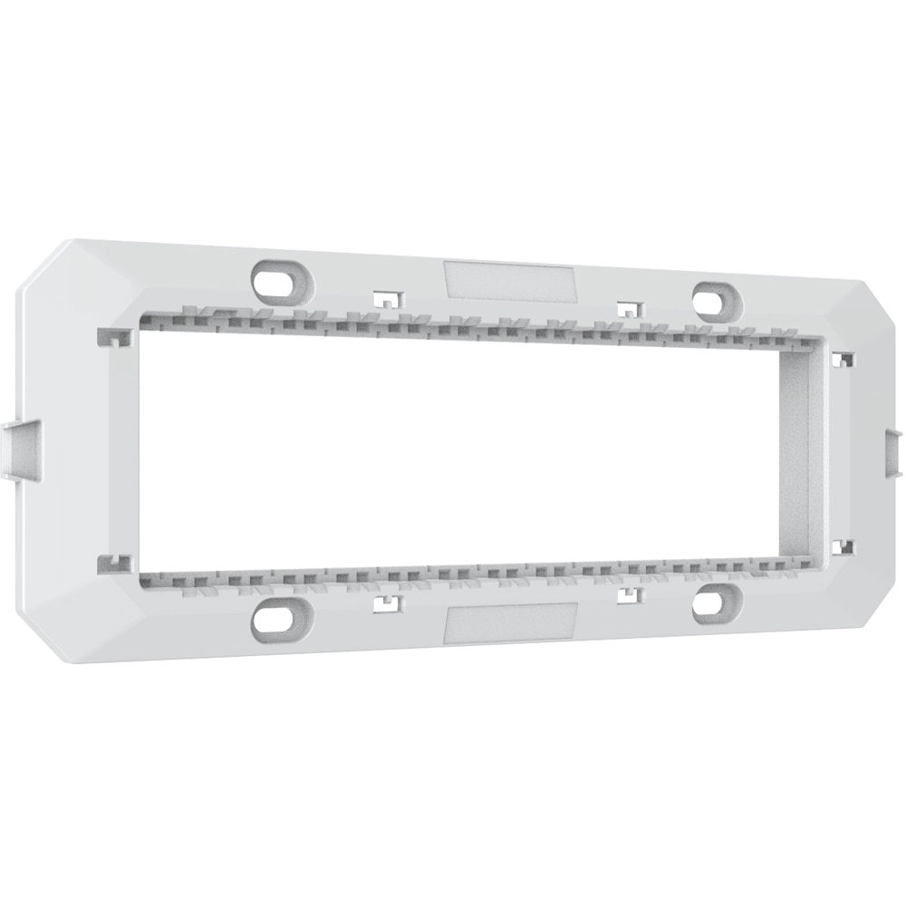 Suport fixare HIMEL Flexo, 7 module, 204.7 x 10 x 72.5mm, alb