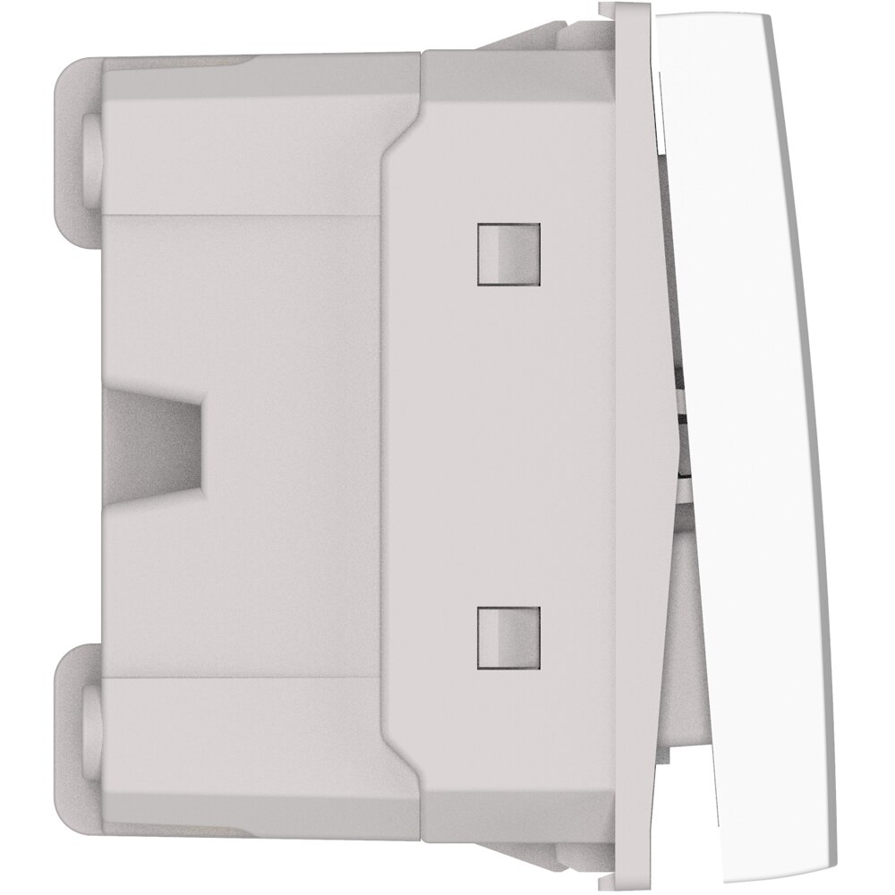 Intrerupator cruce HIMEL, incastrat, 16A, 1 modul, alb