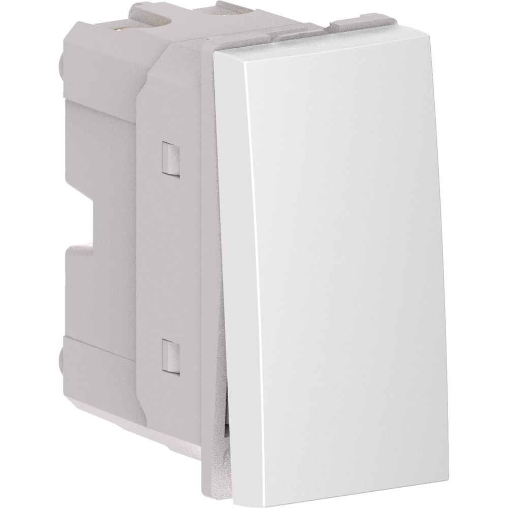 Intrerupator cruce HIMEL, incastrat, 16A, 1 modul, alb