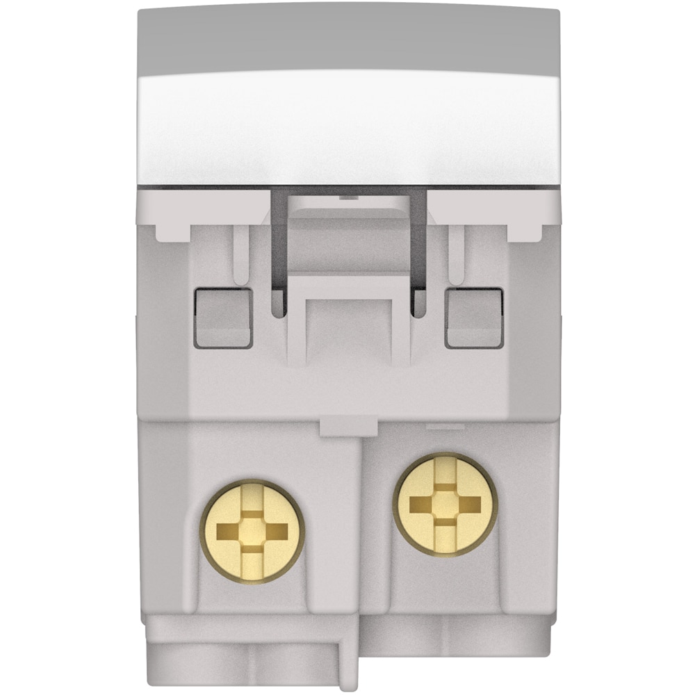 Intrerupator cu LED HIMEL, incastrat, 16A, 1 modul, alb