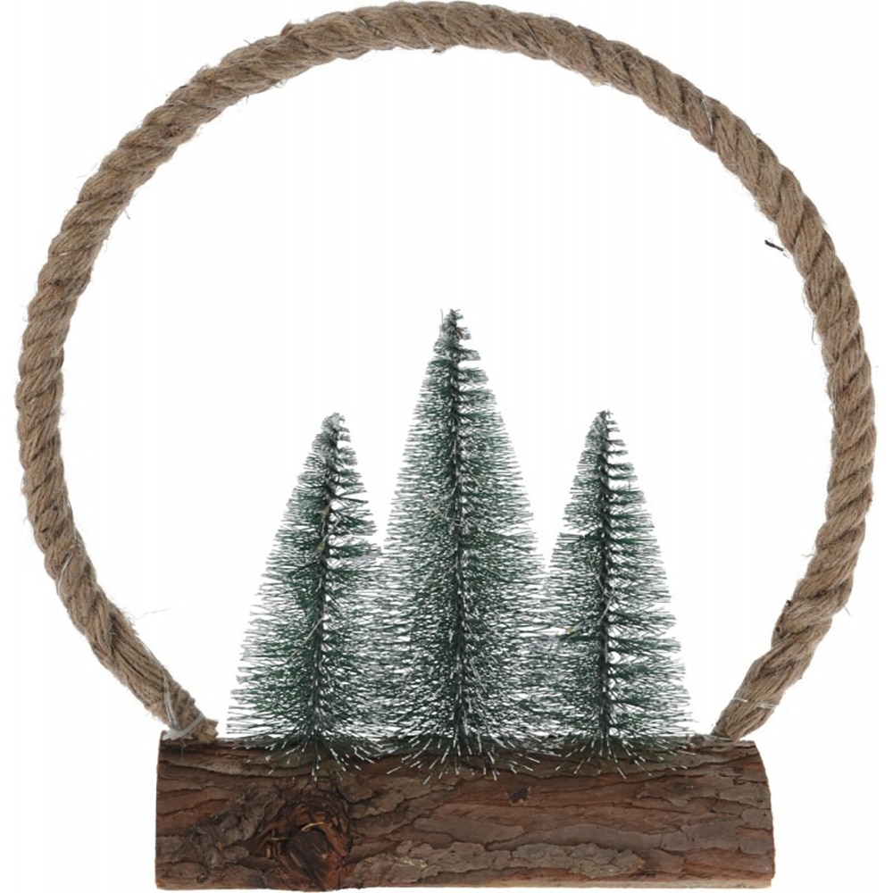 Decoratiune Craciun 30 LED-uri, iuta, maro, diverse modele