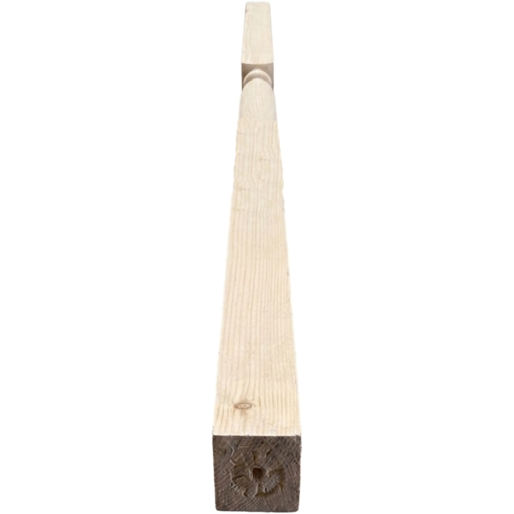 Balustru cap strunjit, brad, 920 x 43 x 43 mm, natur