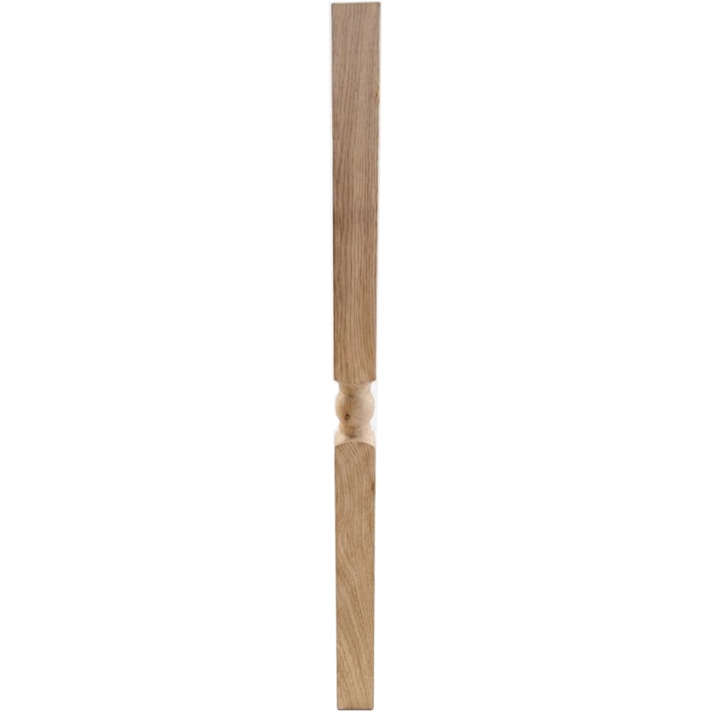 Balustru strunjit, stejar, 750 x 43 x 43 mm, natur