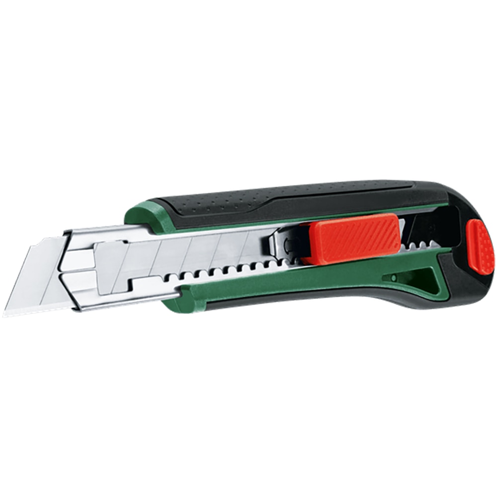 Cutter retractabil BOSCH, 18mm, verde-argintiu