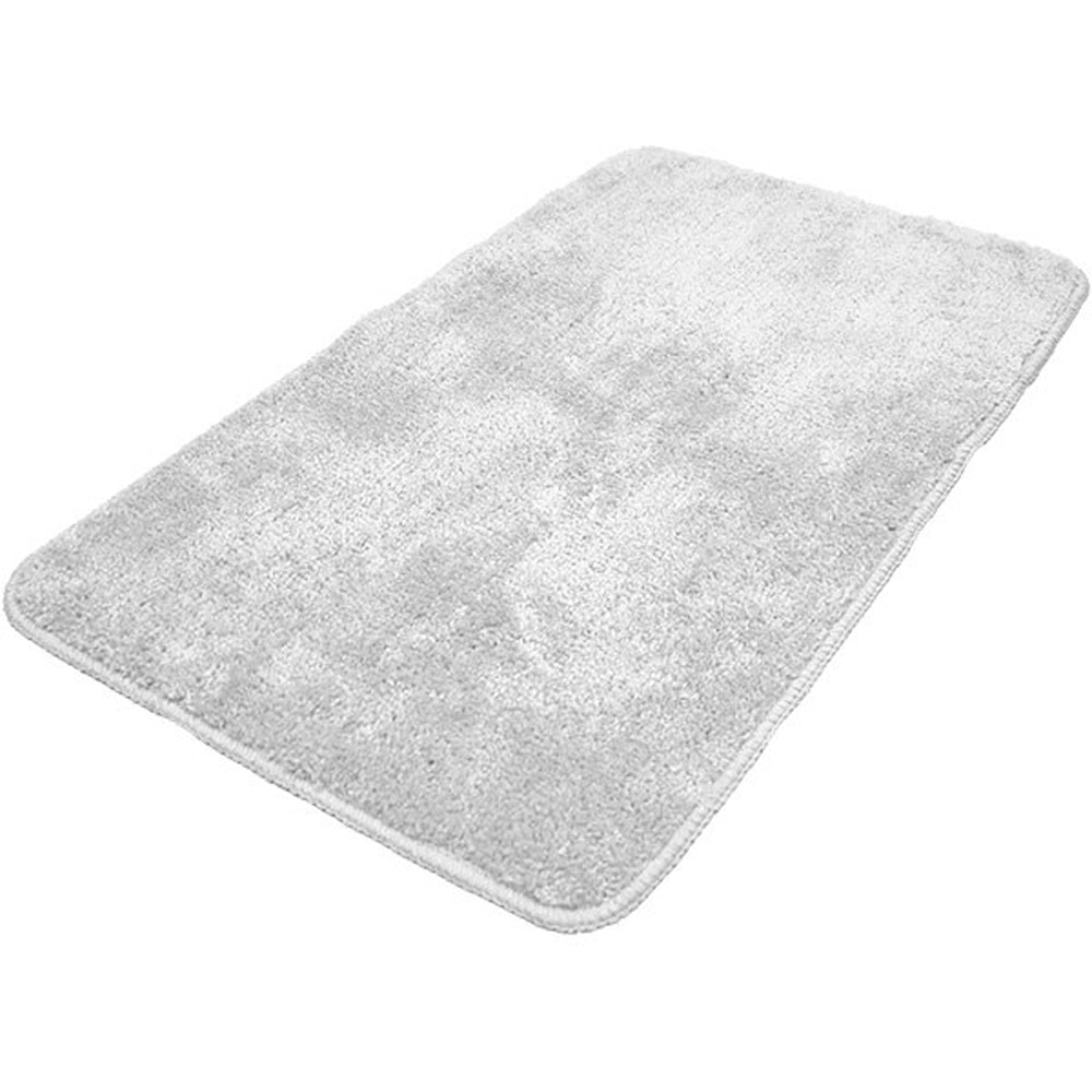 Covoras baie FRANDIS 195685, 50 x 80 cm, alb