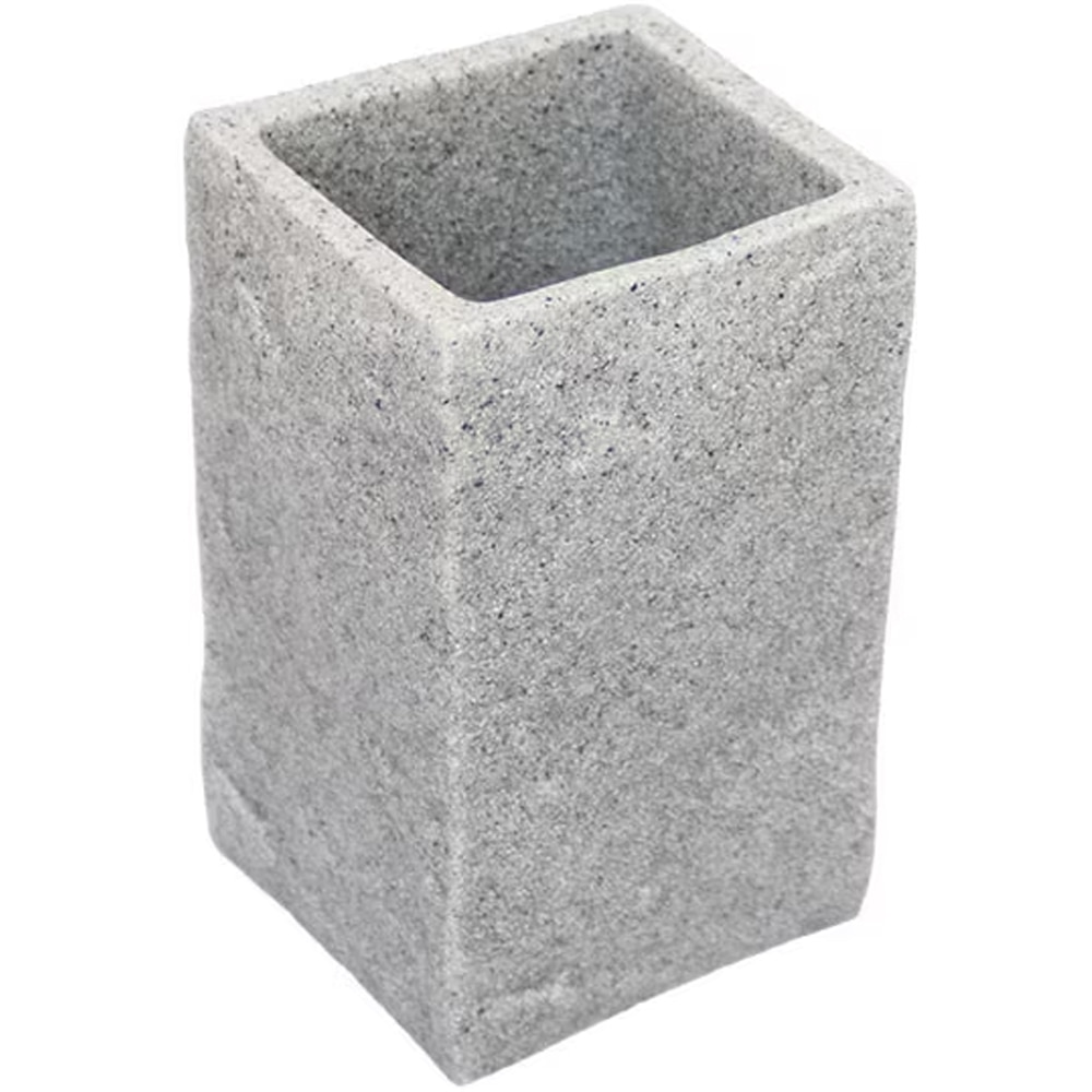 Pahar baie FRANDIS 196665, polirasina, gri