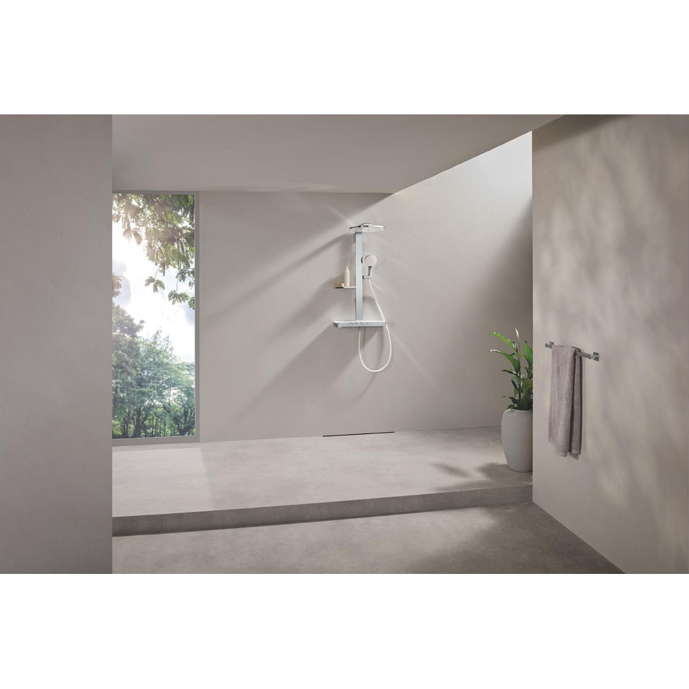 Sistem dus GROHE Rainshower Aqua Pure 1016800000, termostat, 3 functii, crom