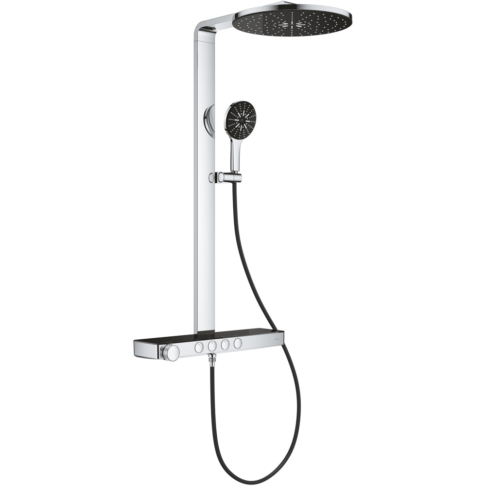 Sistem dus GROHE Rainshower Aqua Pure 101680KI00, termostat, 3 functii, crom