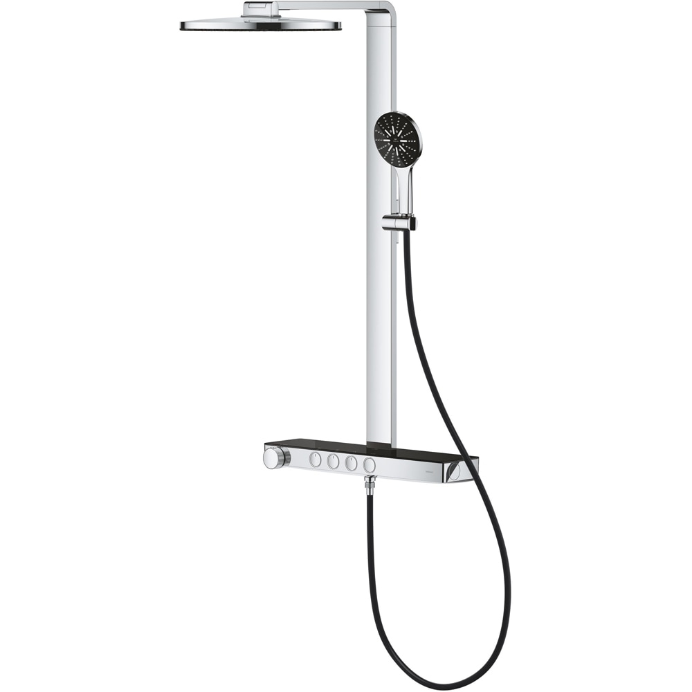 Sistem dus GROHE Rainshower Aqua Pure 101680KI00, termostat, 3 functii, crom