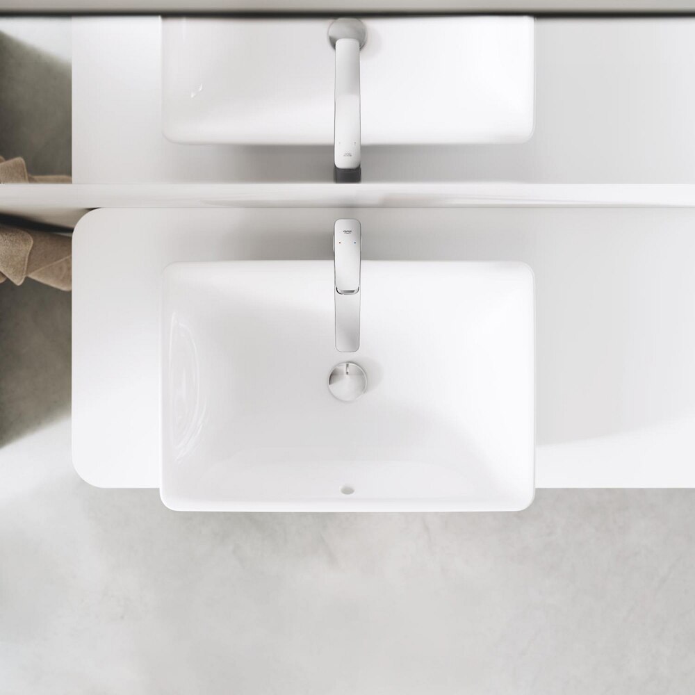 Baterie lavoar GROHE Cubeo 1017290000, marimea XL, alama, crom