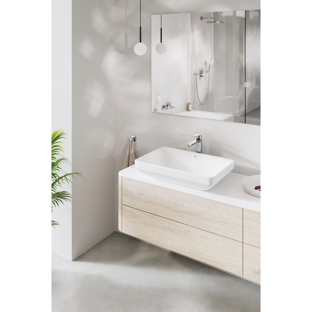 Baterie lavoar GROHE Cubeo 1017290000, marimea XL, alama, crom