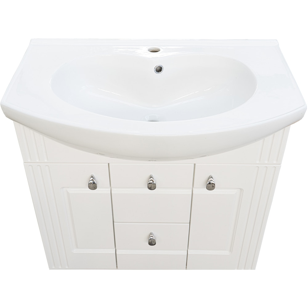 Set masca si lavoar SANITOP Algo, 96 x 35.5 x 81.5 cm, alb