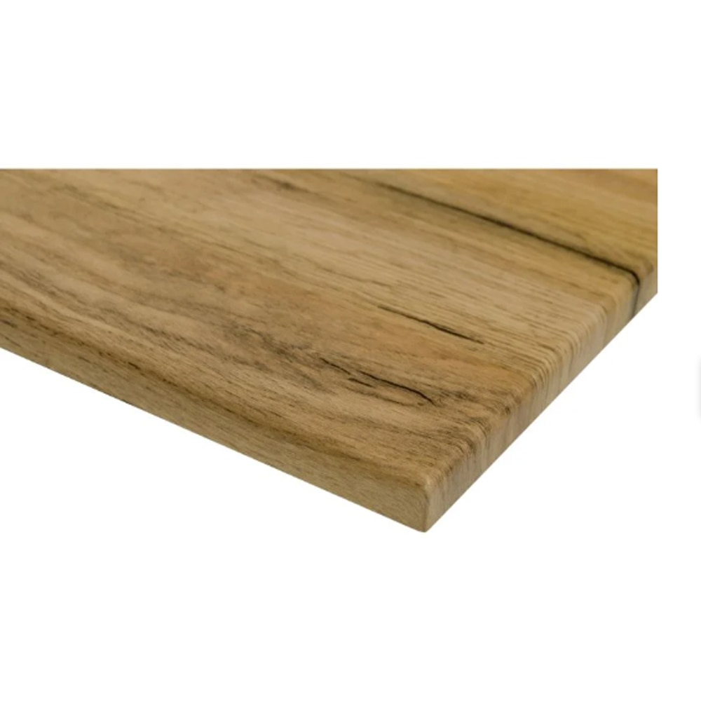 Blat lavoar SANITOP, 60 x 46 x 2.5 cm, model lemn, maro