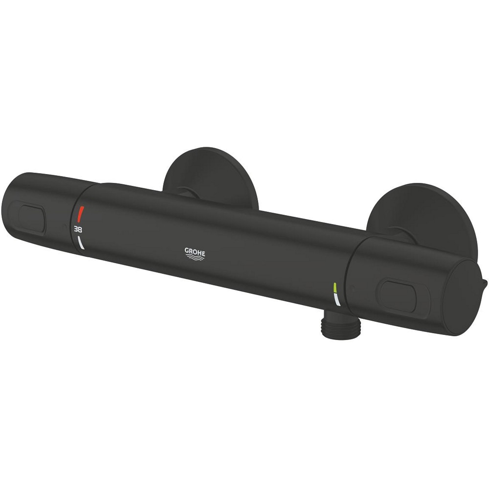 Baterie dus GROHE Precision 1022172432, aparenta, termostat, alama, negru