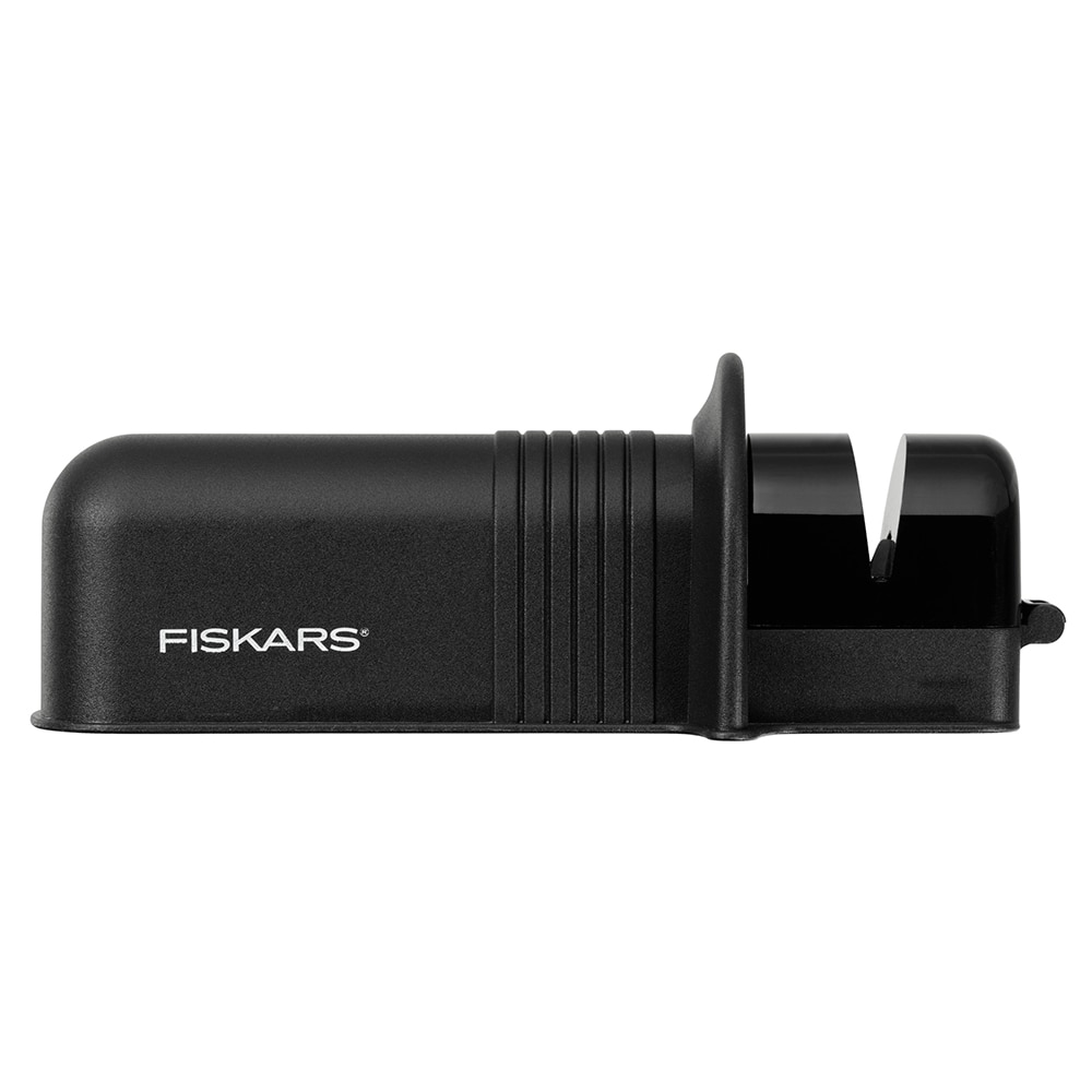 Dispozitiv pentru ascutit topoare si cutite FISKARS Solid, plastic, negru