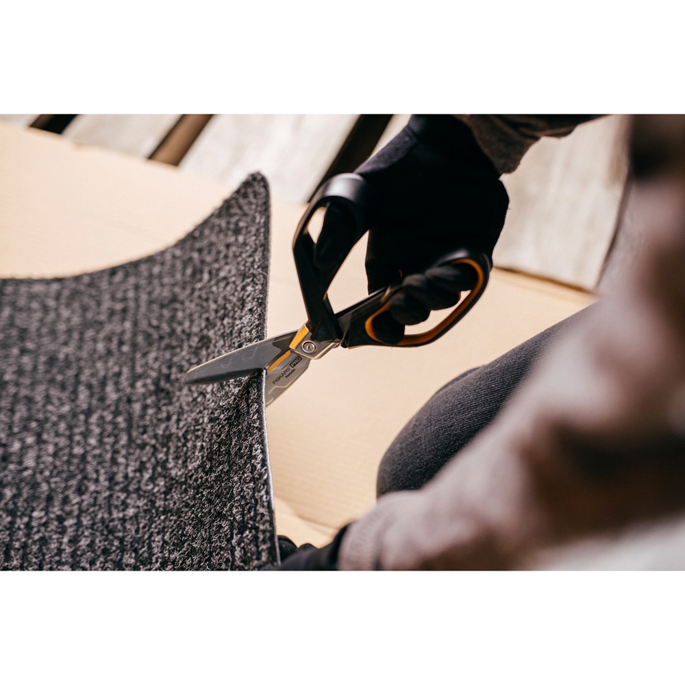 Foarfeca FISKARS PowerArc, 26cm, otel inoxidabil, negru