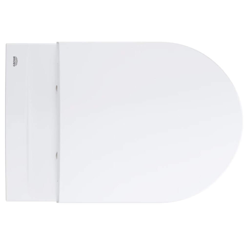 Vas WC suspendat GROHE Start Round 103848SH00, ceramica, 36.4 x 54.3 x 41 cm, capac SoftClose, alb
