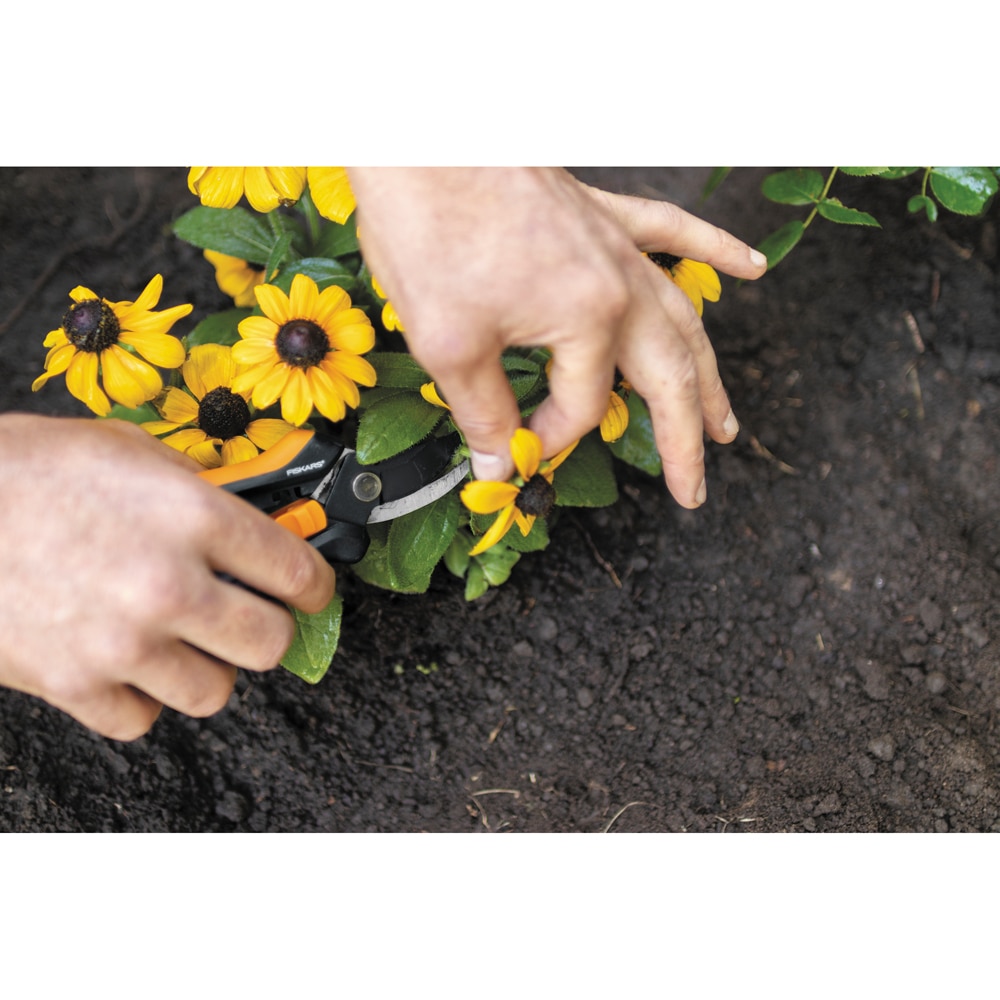 Foarfeca de gradina FISKARS SP14, otel, 24 cm, multicolor