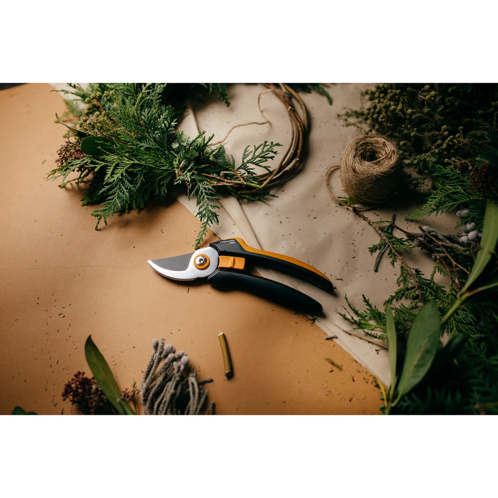 Foarfeca FISKARS Solid, marimea L, pas cu pas P341, otel, negru