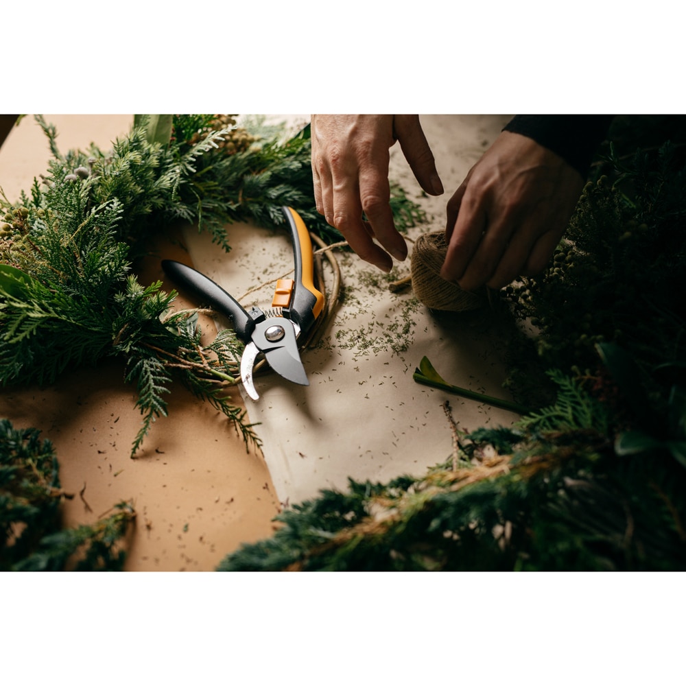 Foarfeca FISKARS Solid, marimea L, pas cu pas P341, otel, negru