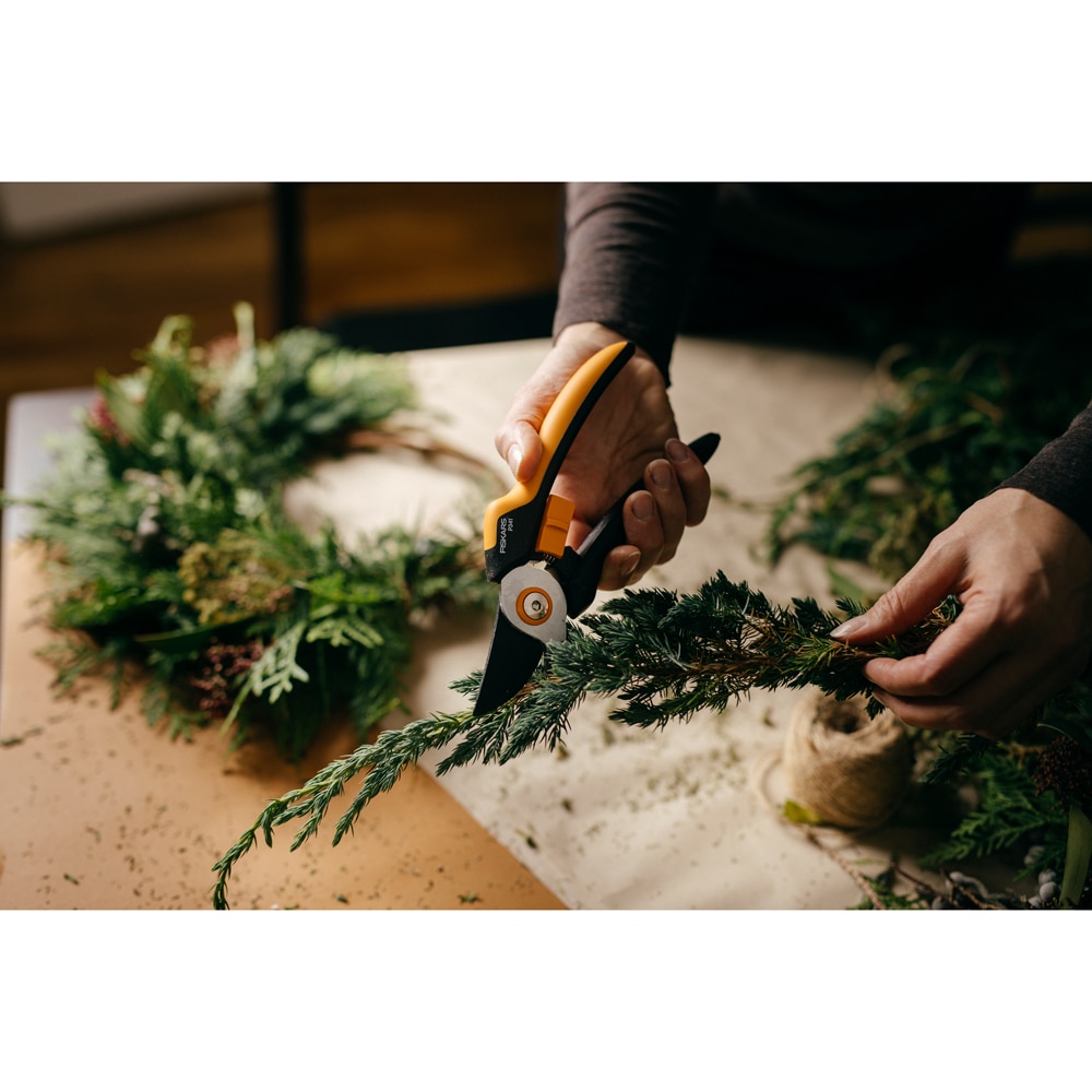 Foarfeca FISKARS Solid, marimea L, pas cu pas P341, otel, negru