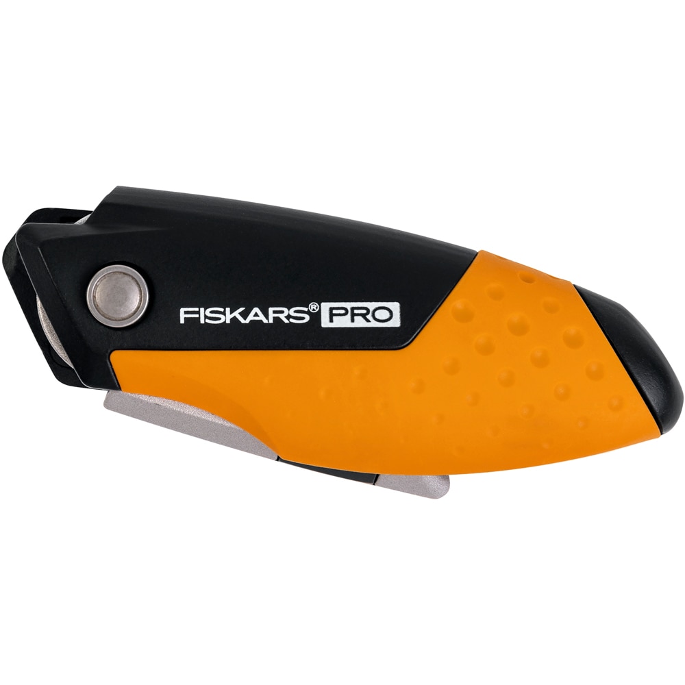 Cutit utilitar FISKARS CarbonMax, pliabil compact, metal, negru
