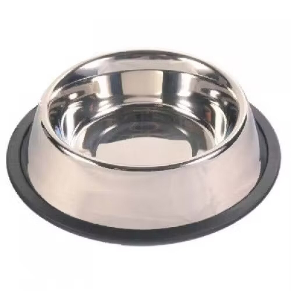Castron pentru caini Enjoy, inox, 0.3 l, argintiu