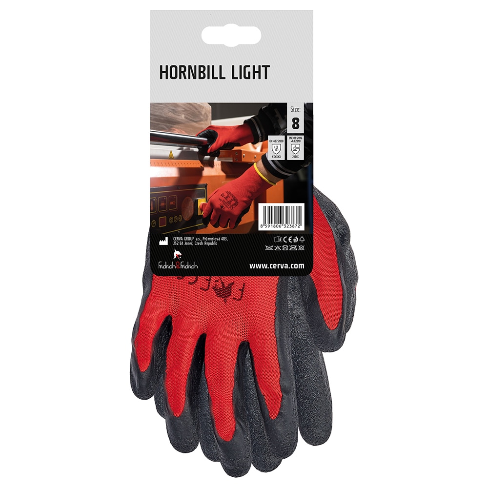 Manusi protectie CERVA Horbbill, latex, marimea 9