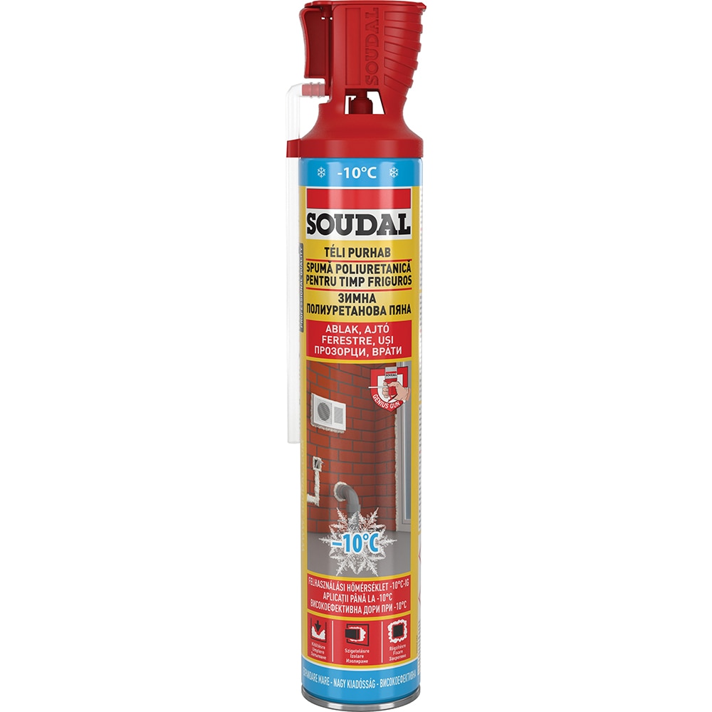 Spuma poliuretanica cu aplicator SOUDAL, 750ml