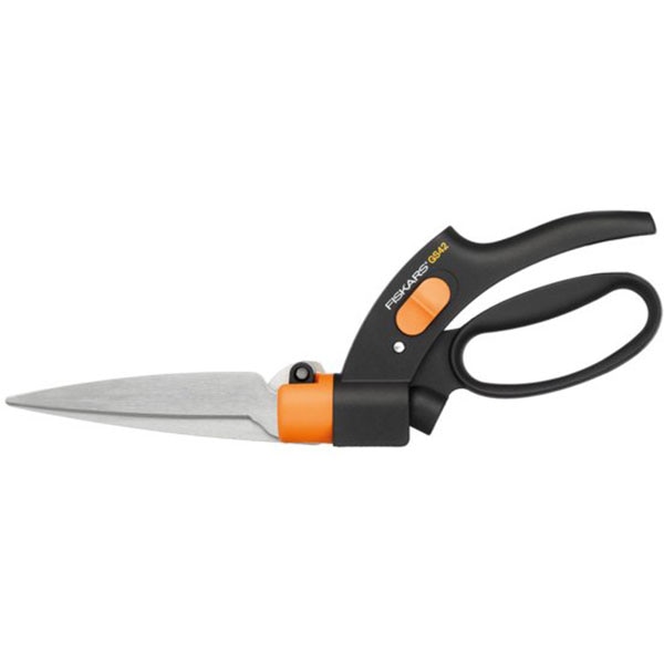 Foarfeca cu servo-mecanism pentru gazon Fiskars GS42, 32cm, poliamida