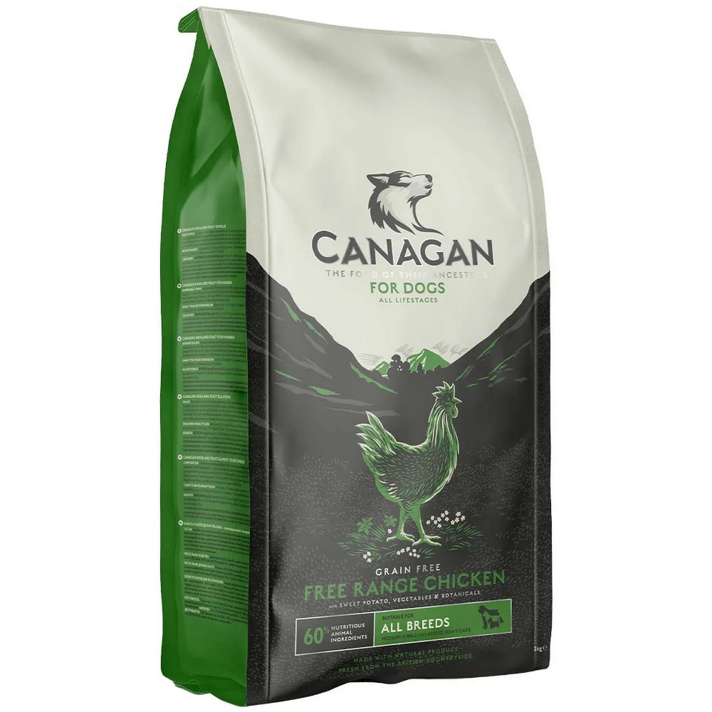 Hrana uscata pentru caini CANAGAN Grain Free, Adult, Pui, 12 kg