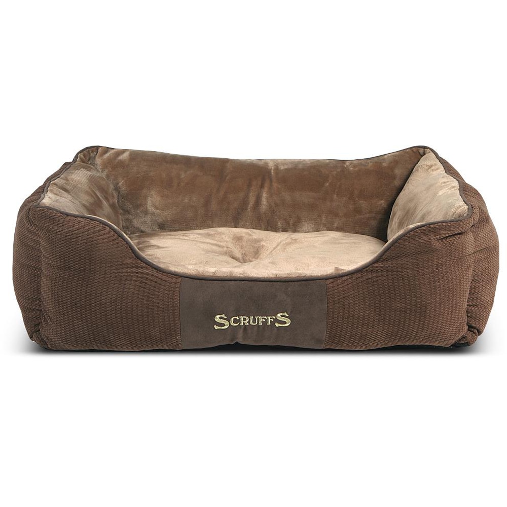 Culcus pentru caini SCRUFFS Chester, 60 x 50 x 16 cm, maro