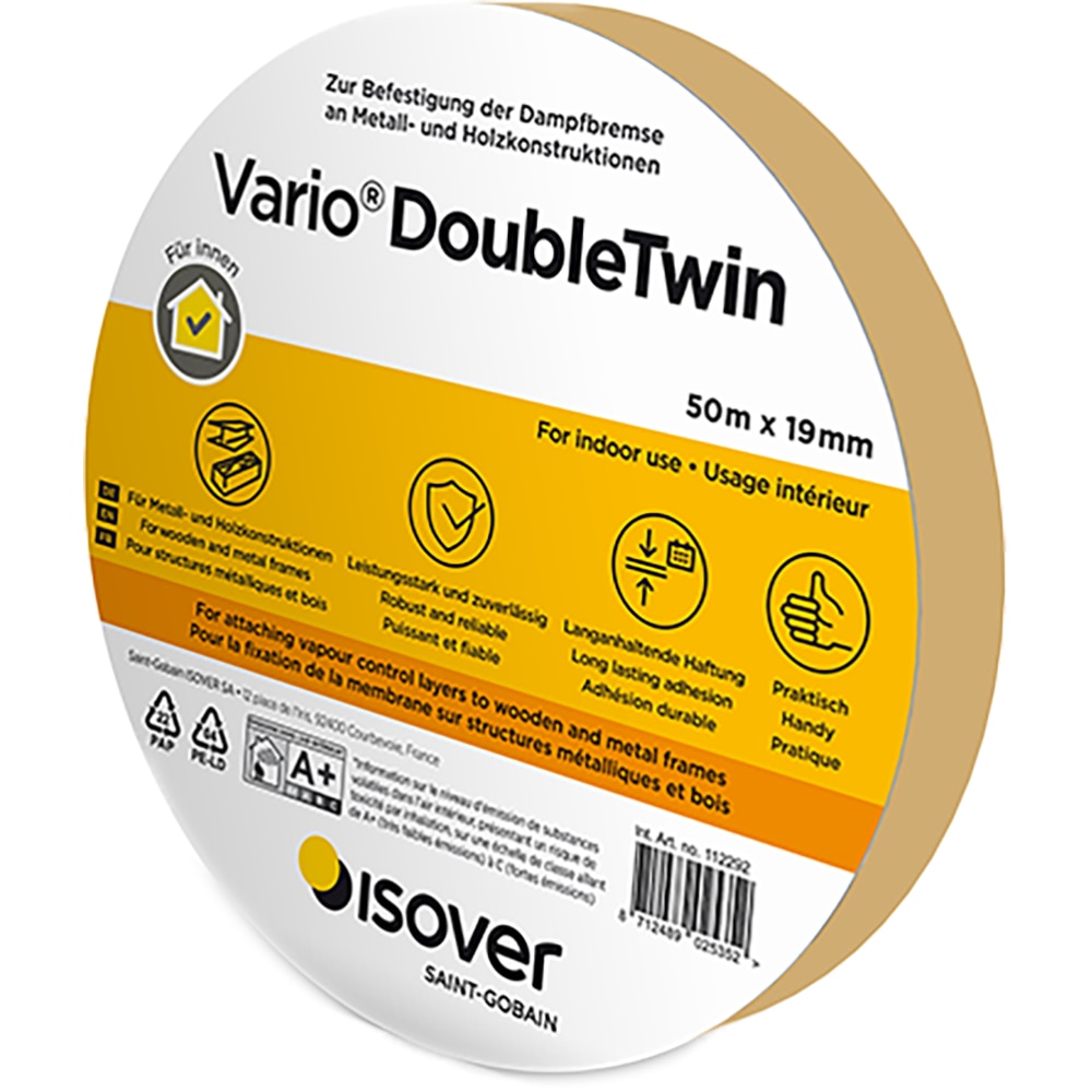 Banda ISOVER Vario Dubletwin, 19 mm x 50 m