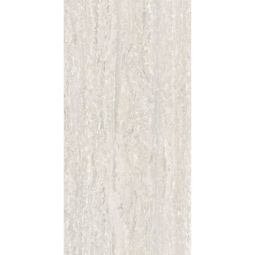 Gresie interior/exterior Travertin, gri deschis, portelanata, 60 x 120 cm, 1.44 mp/cutie, PEI 4