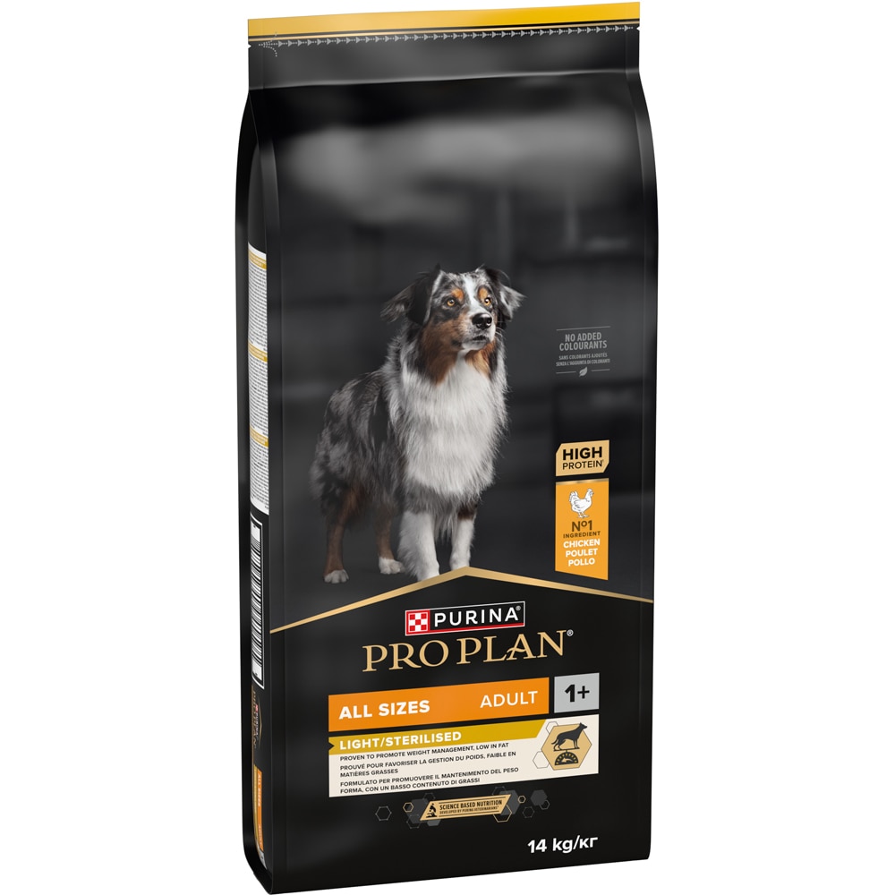 Hrana uscata pentru caini PURINA PRO PLAN Sterilised, Adult, Pui, 14 kg